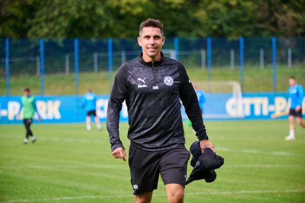 30 09 2025, Football, Men, 2 BL, Season 2025 2026, Training Holstein Kiel Coach Marcel Rapp Kiel, Projensdorf Projensdorf, Training ground, Kuns Schleswig Holstein Germany