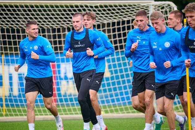30 09 2025, Football, Men, 2 BL, Season 2025 2026, Training Holstein Kiel David Zec Kiel, Projensdorf Projensdorf, Training ground, Kuns Schleswig Holstein Germany