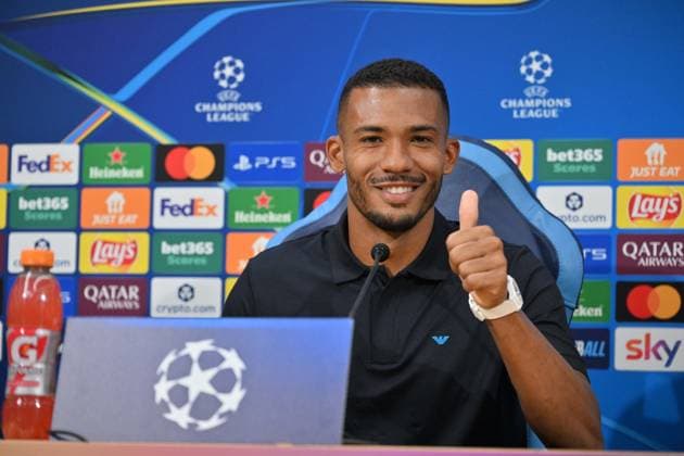 Foto IPP Felice De Martino Napoli 30 09 2025 Calcio Conferenza stampa pre gara Champions League con lo Sporting Lisbona Nella foto: Juan Jesus Italy Photo Press World Copyright Napoli italy Italia ITALY  Copyright: xR4924_italyphotopressx