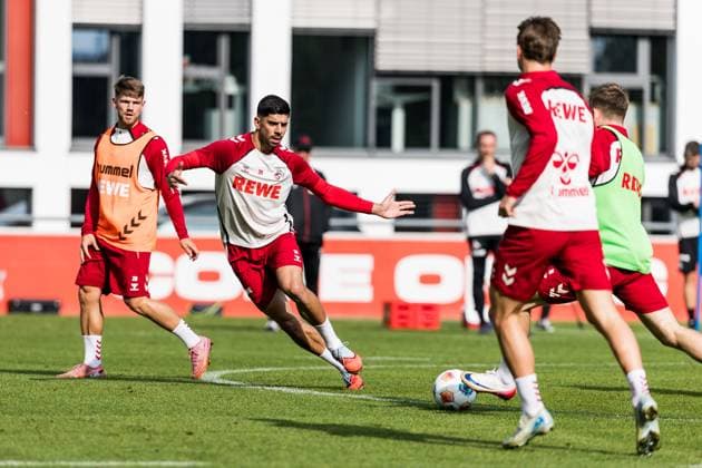 Training 1 FC Köln 30 09 2025 Cenk Özkacar 1 FC Köln, 39 defends Training 1 FC Köln Geissbockheim, 30 09 2025 Copyright: xBEAUTIFULxSPORTS Wunderlx