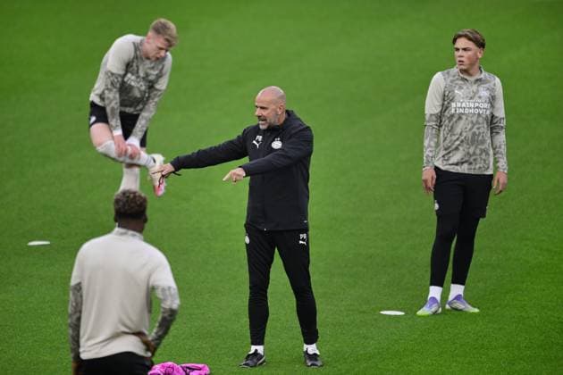 Football, CL, PSV Eindhoven, Training