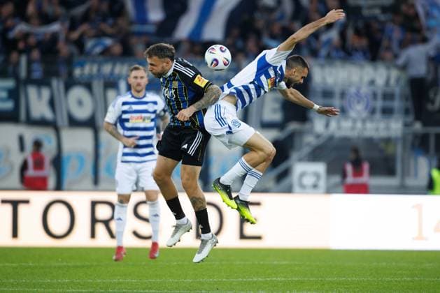 Football, 3rd division, 1. FC Saarbrücken - MSV Duisburg