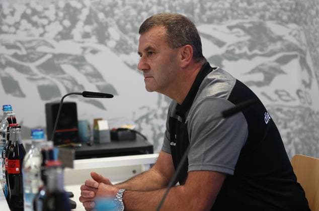 Football, Men, 3 Liga, Season 2025 2026, TSV 1860 Munich, Press conference, Grünwalder Strasse 114 Manfred Paula, Interim Managing Director TSV 1860 Munich at the press conference, Head, Portrait