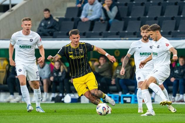 Football, 3rd League, Alemannia Aachen - Erzgebirge Aue