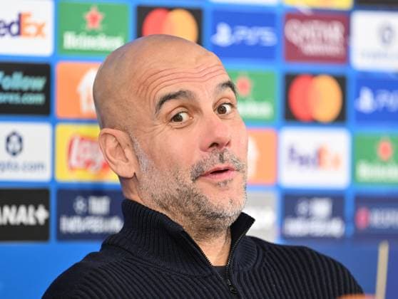 Ahead of Monaco v Manchester City - UEFA Champions League MONACO, MONACO - SEPTEMBER 30: Pep Guardiola, Manager of Manchester City speaks during a press conference, PK, Pressekonferenz ahead of the UEFA Champions League group stage week 2 match against AS Monaco at Stade Louis II in Monaco, Monaco on September 30, 2025. Mustafa Yalcin Anadolu Monaco Monaco. Editorial use only. Please get in touch for any other usage.  Copyright: x2025xAnadoluxMustafaxYalcinx