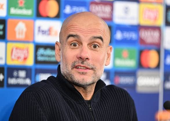 Ahead of Monaco v Manchester City - UEFA Champions League MONACO, MONACO - SEPTEMBER 30: Pep Guardiola, Manager of Manchester City speaks during a press conference, PK, Pressekonferenz ahead of the UEFA Champions League group stage week 2 match against AS Monaco at Stade Louis II in Monaco, Monaco on September 30, 2025. Mustafa Yalcin Anadolu Monaco Monaco. Editorial use only. Please get in touch for any other usage.  Copyright: x2025xAnadoluxMustafaxYalcinx