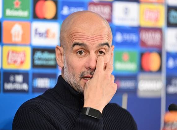 Ahead of Monaco v Manchester City - UEFA Champions League MONACO, MONACO - SEPTEMBER 30: Pep Guardiola, Manager of Manchester City speaks during a press conference, PK, Pressekonferenz ahead of the UEFA Champions League group stage week 2 match against AS Monaco at Stade Louis II in Monaco, Monaco on September 30, 2025. Mustafa Yalcin Anadolu Monaco Monaco. Editorial use only. Please get in touch for any other usage.  Copyright: x2025xAnadoluxMustafaxYalcinx