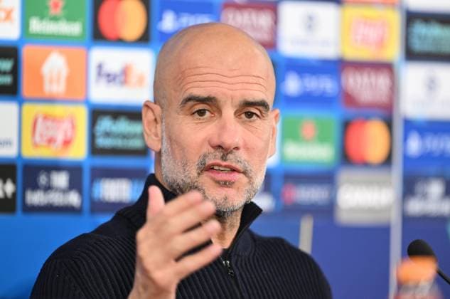 Ahead of Monaco v Manchester City - UEFA Champions League MONACO, MONACO - SEPTEMBER 30: Pep Guardiola, Manager of Manchester City speaks during a press conference, PK, Pressekonferenz ahead of the UEFA Champions League group stage week 2 match against AS Monaco at Stade Louis II in Monaco, Monaco on September 30, 2025. Mustafa Yalcin Anadolu Monaco Monaco. Editorial use only. Please get in touch for any other usage.  Copyright: x2025xAnadoluxMustafaxYalcinx