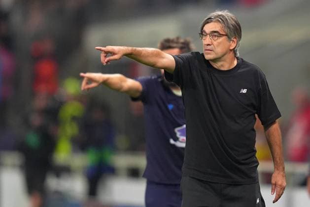 Atalanta™s head coach Ivan Juric during the Uefa Champions League soccer match between Atalanta and Club Brugge at the New Balance Stadium in Bergamo , north Italy - Tuesday, September 30 , 2025. - Soccer .  Copyright: xSpada LaPressex