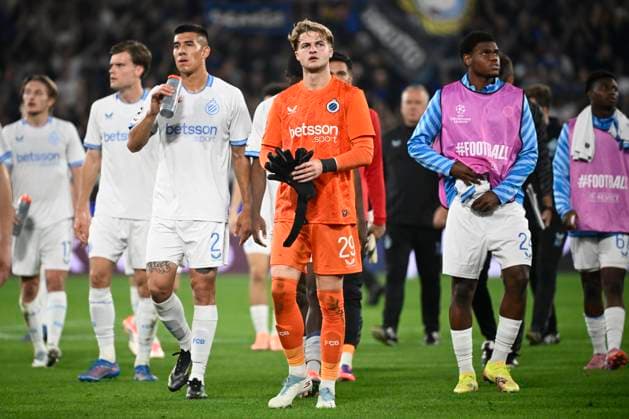 Atalanta v Club Brugge - UEFA Champions League BERGAMO, ITALY - SEPTEMBER 30 : Jackers Nordin goalkeeper of Club Brugge during the UEFA Champions League 2025 26 League Phase MD2 match between Atalanta and Club Brugge on September 30, 2025 in Bergamo, Italy, 30 09 2025 Bergamo Italy  Copyright: xPeterxDexVoechtx