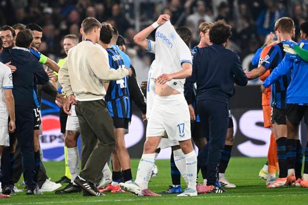 Atalanta v Club Brugge - UEFA Champions League BERGAMO, ITALY - SEPTEMBER 30 : Vermant Romeo forward of Club Brugge during the UEFA Champions League 2025 26 League Phase MD2 match between Atalanta and Club Brugge on September 30, 2025 in Bergamo, Italy, 30 09 2025 Bergamo Italy  Copyright: xPeterxDexVoechtx