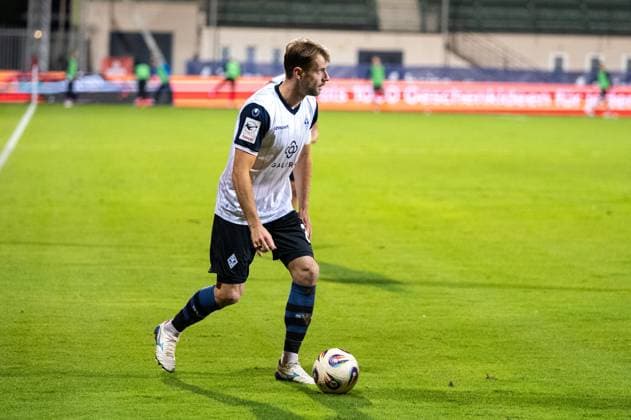 Germany Soccer 3 Liga, 9 Matchday 2025 2026, TSV Havelse Waldhof Mannheim on 30 09 in Hannover Eilenriede Stadion Lukas Klünter Waldhof Mannheim 24 Copyright: xSvenxHeidmannx