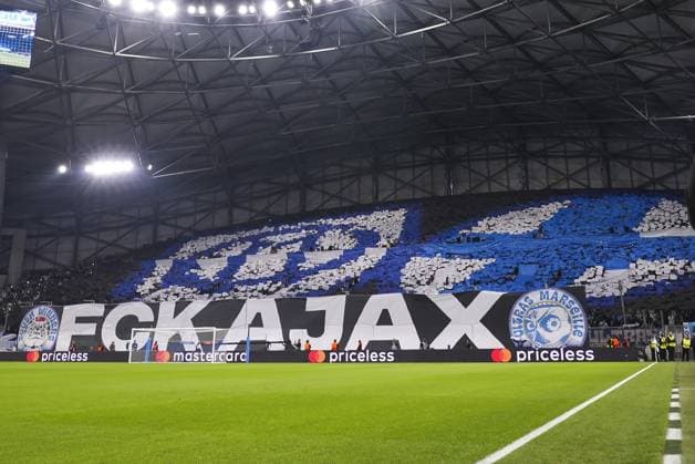 MARSEILLE , 30-09-2025 , Stade Velodrome , season 2025 2026 , UEFA Champions League football , League phase Matchday 2 , match between Olympique de Marseille and Ajax , picture shows atmosphere in the stadium Olympique de Marseille - Ajax  x31295351x Copyright: