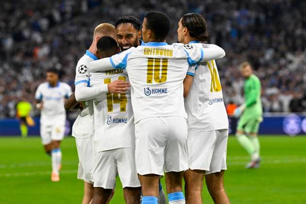 FOOTBALL : Olympique de Marseille VS AFC Ajax Amsterdam - Champions League - 30 09 2025 Joy OM - Champions League match between Olympique de Marseille and AFC Ajax Amsterdam on September 30, 2025 at the Orange Velodrome Stadium in Marseille. MarseilleFrance  Copyright: xWilliamxCannarellax