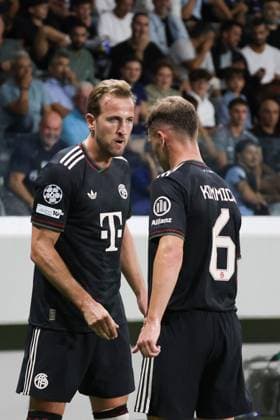 Goal for FC Bayern Munechen by Harry Kane Bayern Muenchen 9 to 1 0, CYP, FC Pafos FC Bayern Muenchen, Football, Champions League, Matchday 2, Season 2025 2026, 30 09 2025 CYP, FC Pafos FC Bayern Muenchen, Football, Champions League, Matchday 2, Season 2025 2026, 30 09 2025 Limassol Copyright: xEibner-Pressefoto JoergxNiebergax EP_JNL