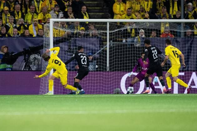250930 Kasper Hogh of Bodo Glimt during the UEFA Champions League football match between Bodo Glimt and Tottenham on September 30, 2025 in Bodo Photo Marius Simensen BILDBYRAN COP 238 MM0044 bbeng football fotball fotboll soccer uefa champions league mesterligaen bodo glimt tottenham hotspur spurs  Copyright: MARIUSxSIMENSEN BB250930BB870