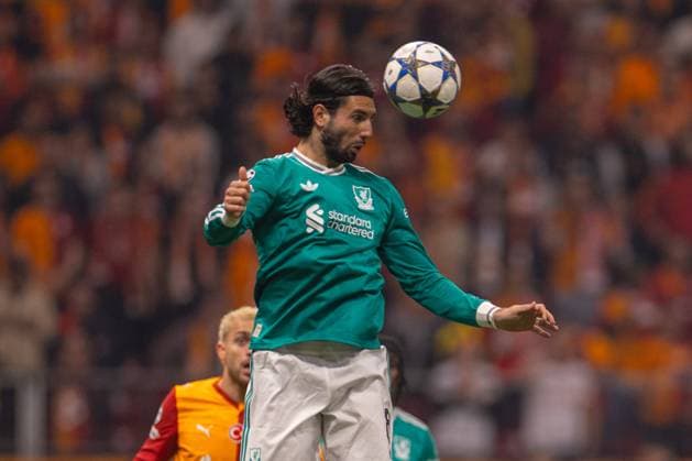 Football - UEFA Champions League - League Phase - Galatasaray A.Åž v Liverpool FC ISTANBUL, TURKEY - Tuesday, September 30, 2025: Liverpool s Dominik Szoboszlai during the UEFA Champions League match between Galatasaray A.Åž. and Liverpool FC at the Ali Sami Yen Stadium. (Photo by David Rawcliffe Propaganda) ISTANBUL Ali Sami Yen Stadium MARMARA TURKEY  Copyright: xDavidxRawcliffex P2025-09-30-Galatasaray_Liverpool-50