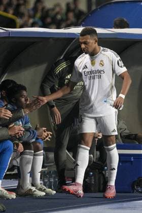 Kairat Almaty v Real Madrid - UEFA Champions League ALMATY, KAZAKHSTAN - SEPTEMBER 30: Real Madrid’s Kylian Mbappe is seen during the UEFA Champions League group stage match between Kairat Almaty and Real Madrid at Almaty Ortalyk Stadion in Almaty, Kazakhstan on September 30, 2025. Turar Kazangapov Anadolu Almaty Kazakhstan. Editorial use only. Please get in touch for any other usage.  Copyright: x2025xAnadoluxTurarxKazangapovx