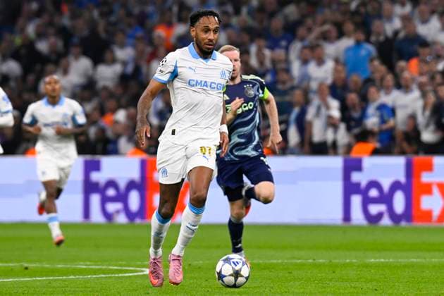 FOOTBALL : Olympique de Marseille VS AFC Ajax Amsterdam - Champions League - 30 09 2025 Pierre-Emerick Aubameyang (OM) - Champions League match between Olympique de Marseille and AFC Ajax Amsterdam on September 30, 2025 at the Orange Velodrome Stadium in Marseille. MarseilleFrance  Copyright: xWilliamxCannarellax