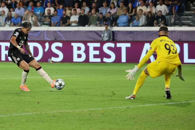 Luis Diaz Muenchen 14 , CYP, FC Pafos FC Bayern Muenchen, Football, Champions League, Matchday 2, Season 2025 2026, 30 09 2025 CYP, FC Pafos FC Bayern Muenchen, Football, Champions League, Matchday 2, Season 2025 2026, 30 09 2025 Limassol Copyright: xEibner-Pressefoto JoergxNiebergax EP_JNL