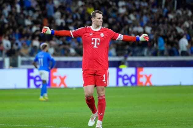 September 30, 2025, Limassol, Limassol, Cyprus: MANUEL NEYER 1 of Bayern reacts during the UEFA Champions Leadue phase matchday 2 game betwwen Pafos FC and Bayern Munchen FC at Alphamega Stadium in Limassol,Cyprus on 30 of September 2025 Limassol Cyprus - ZUMAk195 20250930_znp_k195_004 Copyright: xXenophonxKarakalosx