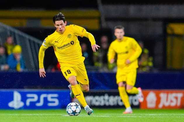 UEFA Champions League 2025 2026 Bodo Glimt Tottenham Bodo 20250930 Bodo Glimts Sondre Brunstad Fet during the Champions League match between Bodo Glimt and Tottenham at Aspmyra Stadium Photo Lise Aserud NTB Bodo Norway EDITORIAL USE ONLY RESTRICTED USE FOR BETTING COMPANIES  Copyright: xLisexAserudx xNTBx