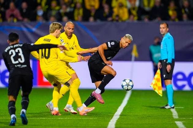 UEFA Champions League 2025 2026 Bodo Glimt Tottenham Bodo 20250930 Bodo Glimts Jens Petter Hauge during the Champions League match between Bodo Glimt and Tottenham at Aspmyra Stadium Photo Lise Aserud NTB Bodo Norway EDITORIAL USE ONLY RESTRICTED USE FOR BETTING COMPANIES  Copyright: xLisexAserudx xNTBx