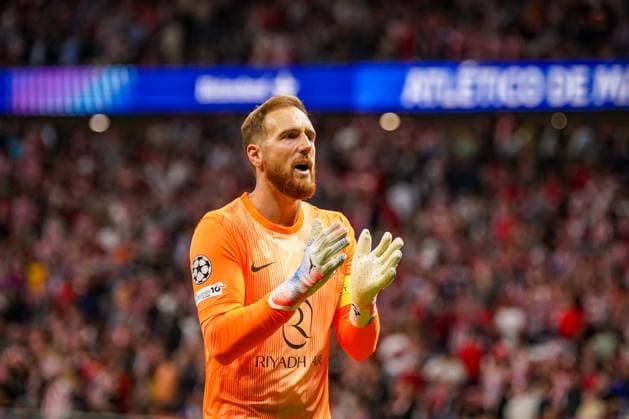 UEFA Champions League 2025 26, Matchday 2 Atletico Madrid vs Eintracht Frankfurt Riyadh Air Metropolitano Madrid, Spain Jan Oblak Atletico Madrid, 13 Copyright: xJOERANxSTEINSIEKx