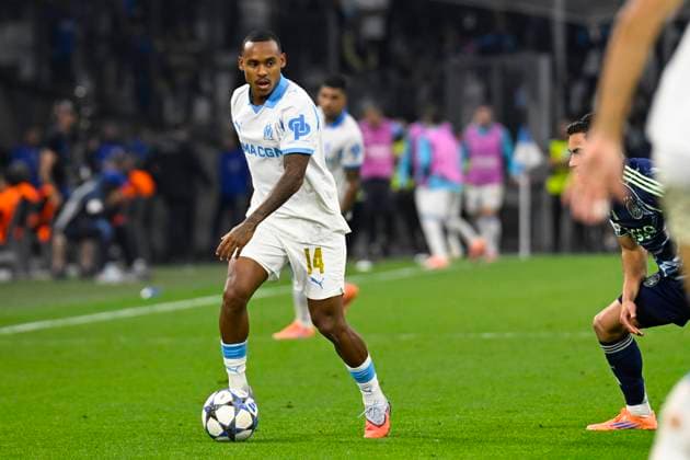 FOOTBALL : Olympique de Marseille VS AFC Ajax Amsterdam - Champions League - 30 09 2025 Igor Paixao (OM) - Champions League match between Olympique de Marseille and AFC Ajax Amsterdam on September 30, 2025 at the Orange Velodrome Stadium in Marseille. MarseilleFrance  Copyright: xWilliamxCannarellax