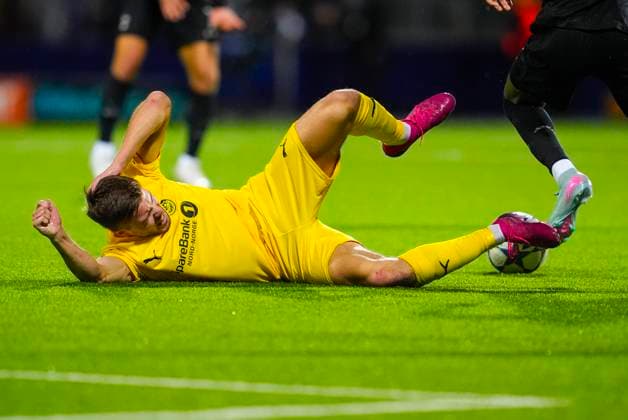 UEFA Champions League 2025 2026 Bodo Glimt Tottenham Bodo 20250930 Bodo Glimts Fredrik Bjorkan during the Champions League match between Bodo Glimt and Tottenham at Aspmyra Stadium Photo Lise Aserud NTB Bodo Norway EDITORIAL USE ONLY RESTRICTED USE FOR BETTING COMPANIES  Copyright: xLisexAserudx xNTBx