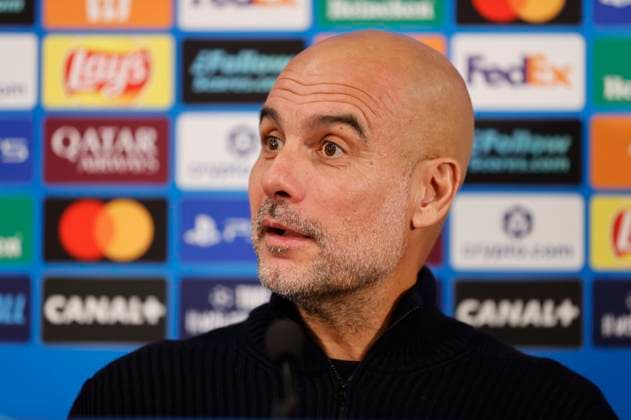 La Turbie, France September 30, 2025 AS Monaco vs Manchester City, UEFA Champions League Group Stage D2 Press Conference with Coach Josep Pep Guardiola Sala Mandoga Media Germany AS Monaco vs Manchester City, UEFA Champions League Group Stage D2