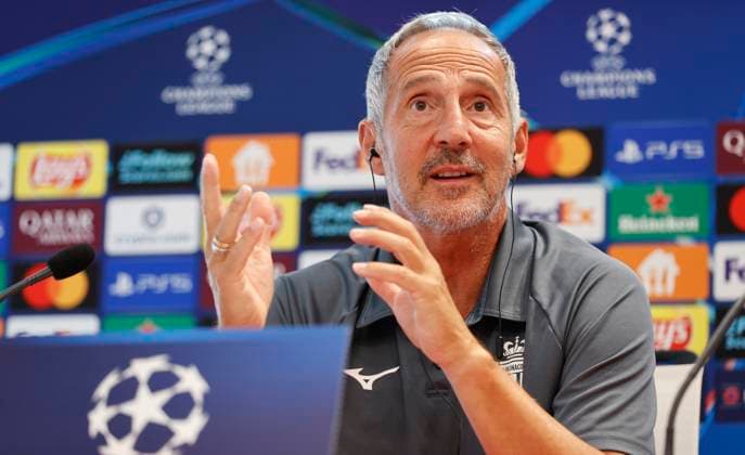 Football, CL, AS Monaco, Press conference