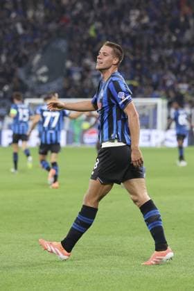 CALCIO - UEFA Champions League - Atalanta BC vs Club Brugge KV Mario Pasalic of Atalanta BC celebrates after scoring during Atalanta BC vs Club Brugge, Chanpions League 2025-26 League phase, Matchday 2Â°, game at New Balance Arena in Bergamo (BG), Italy, on September 30, 2025. Bergamo Italy  Copyright: xIPAxSport ABACAx