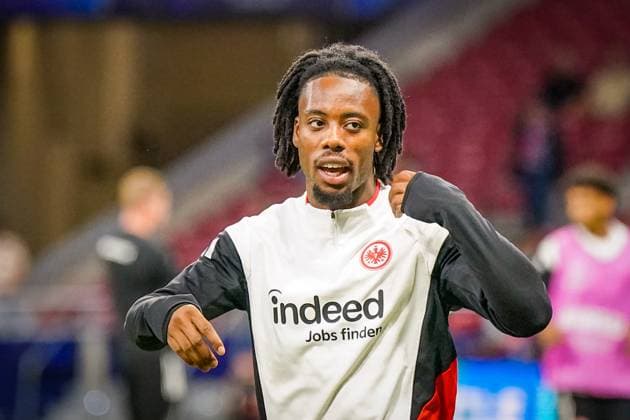 UEFA Champions League 2025 26, Matchday 2 Atletico Madrid vs Eintracht Frankfurt Riyadh Air Metropolitano Madrid, Spain Elye Wahi Eintracht Frankfurt, 17 Copyright: xJOERANxSTEINSIEKx