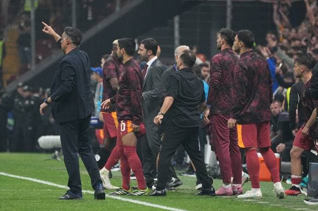 Players of Galatasaray during the UEFA Champions League 2025 26 League Phase MD2 match between Galatasaray A.S. and Liverpool FC at Rams Park Stadium on September 30, 2025 in Istanbul, Turkey. Istanbul RAMS PARK STADIUM Turkey Copyright: xSeskimphotox Gsaray-Liverpool-3009 (147)