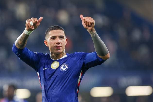 Chelsea Vs Benfica in London, UK - 30 Sep 2025 Enzo Fernandez of Chelsea seen during the UEFA Champions League 2025 2026 match between Chelsea and Benfica at Stamford Bridge. Final Score; Chelsea 1:0 Benfica. London United Kingdom Copyright: xGrzegorzxWajdax xSOPAxImagesx Chelsea-Benfica300925_57
