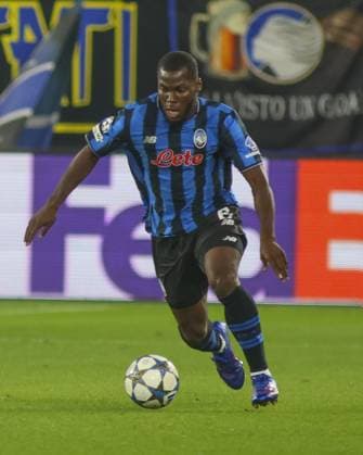 Yunus Musah of Atalanta BC play the ball during Atalanta BC vs Club Brugge, Chanpions League 2025-26 League phase, Matchday 2Â°, game at New Balance Arena in Bergamo (BG), Italy, on September 30, 2025.  Copyright: xDavidexCasentini IPAxSportx xipa-agency.netx xx IPA_65992690 IPA_Agency_IPA65992690
