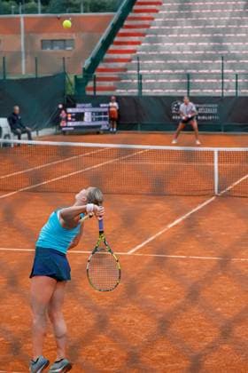 Aliona Bolsova vs Sara Bejlek during the Internazionali di Calabria 2025 WTA, Tennis Damen 125 tennis match at Chiappetta Village, Rende (Cosenza), Italy.  Copyright: xFrancescoxFarina IPAxSportx xipa-agency.netx xx IPA_66000573 IPA_Agency_IPA66000573