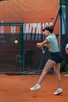 Double Tatiana Pieri and Dalila Spiteri vs Amina Anshba and Madelene Brooks during the Internazionali di Calabria 2025 WTA, Tennis Damen 125 tennis match at Chiappetta Village, Rende (Cosenza), Italy.  Copyright: xFrancescoxFarina IPAxSportx xipa-agency.netx xx IPA_66000583 IPA_Agency_IPA66000583