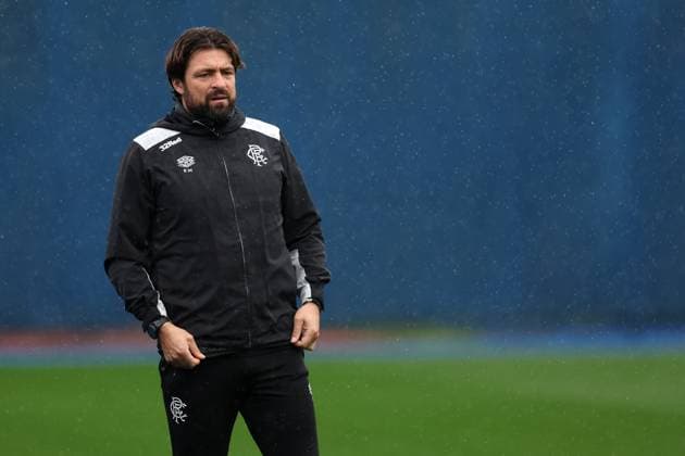 Rangers head coach Russell Martin during training ahead of tomorrow s Europa League group phase match against Sturm Graz. Rangers Training - The Rangers Training Centre, Glasgow, Lanarkshire, Scotland, UK - 01 Oct 2025Glasgow The Rangers Training Centre Lanarkshire United Kingdom  Copyright: xO Rourke RangersxFC Shutterstockx 15512623af