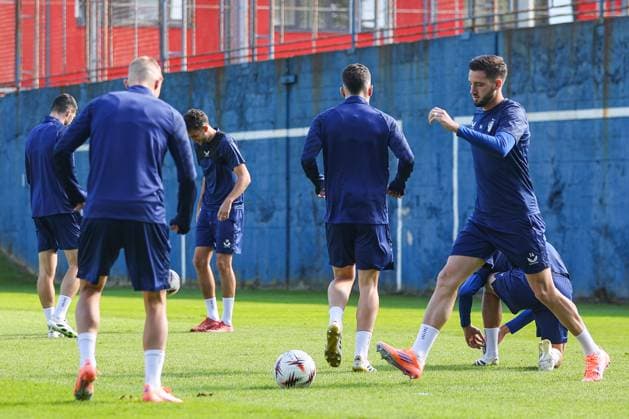 PXL_GNK Dinamo training GNK Dinamo training at Maksimir stadium in Zagreb, Croatia on 01. October 2025 before UEFA Europa league match with Maccabi Tel Aviv FC. Marko Soldo  GoranxStanzl PIXSELL