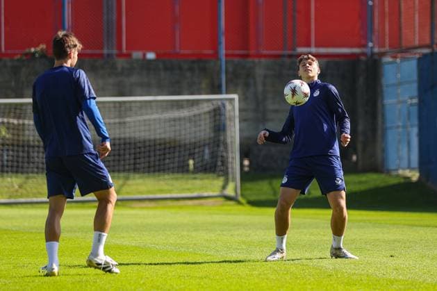 PXL_GNK Dinamo training GNK Dinamo training at Maksimir stadium in Zagreb, Croatia on 01. October 2025 before UEFA Europa league match with Maccabi Tel Aviv FC. Leon Jakirovic  GoranxStanzl PIXSELL