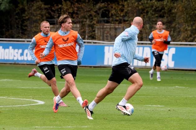 Football, 2nd BL, Hertha BSC Training