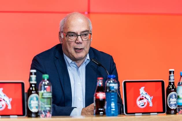 Cologne Cup25 Press Conference 01 10 2025 Dirk Brennecke Managing Director Football Association Mittelrhein Press Conference Cologne Cup25 RheinEnergiestadion, 01 10 2025 Copyright: xBEAUTIFULxSPORTS Wunderlx