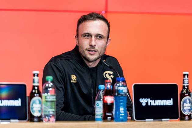 Cologne Cup25 Press Conference 01 10 2025 Niklas Müller Managing Director Fortuna Köln Press Conference Cologne Cup25 RheinEnergiestadion, 01 10 2025 Copyright: xBEAUTIFULxSPORTS Wunderlx
