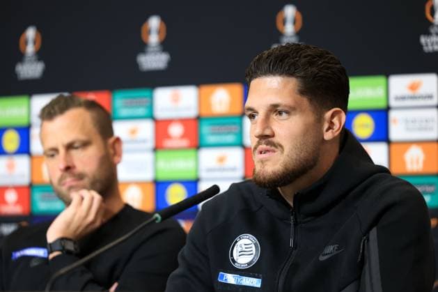 Football, EL, SK Sturm Graz, Press conference