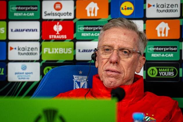 Football, ECL, Rapid Vienna, Press conference