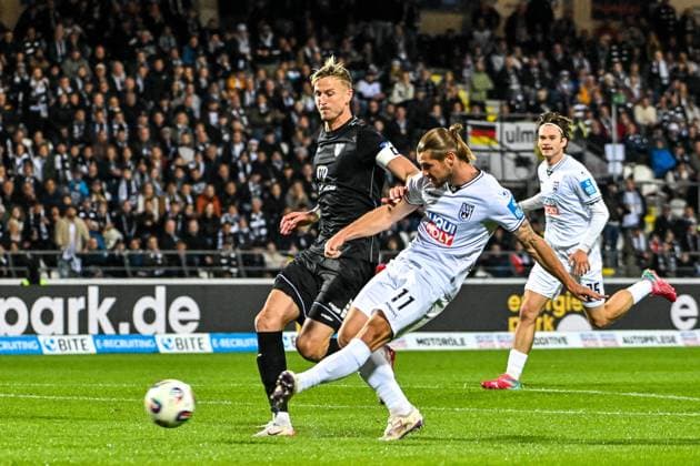 Football, 3rd division, SSV Ulm 1846 - 1. FC Schweinfurt 05