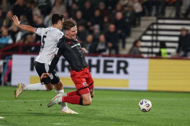 3 Liga SC Verl FC Ingolstadt 04 Frederik Christensen 11, FCI Foul Ens Martin 5 Verl 3 Liga FC Ingolstadt 04 Season 2025 2026 SC Verl