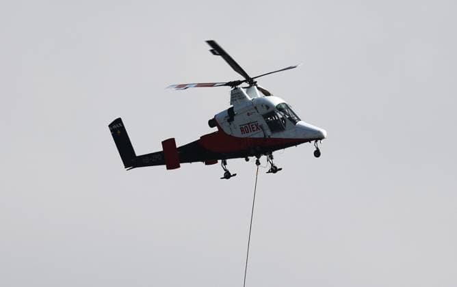 01 10 2025, Germany, Stuttgart, Football UEFA Europa League, Season 2025 2026, VfB Stuttgart Training, Helicopter, Helicopter